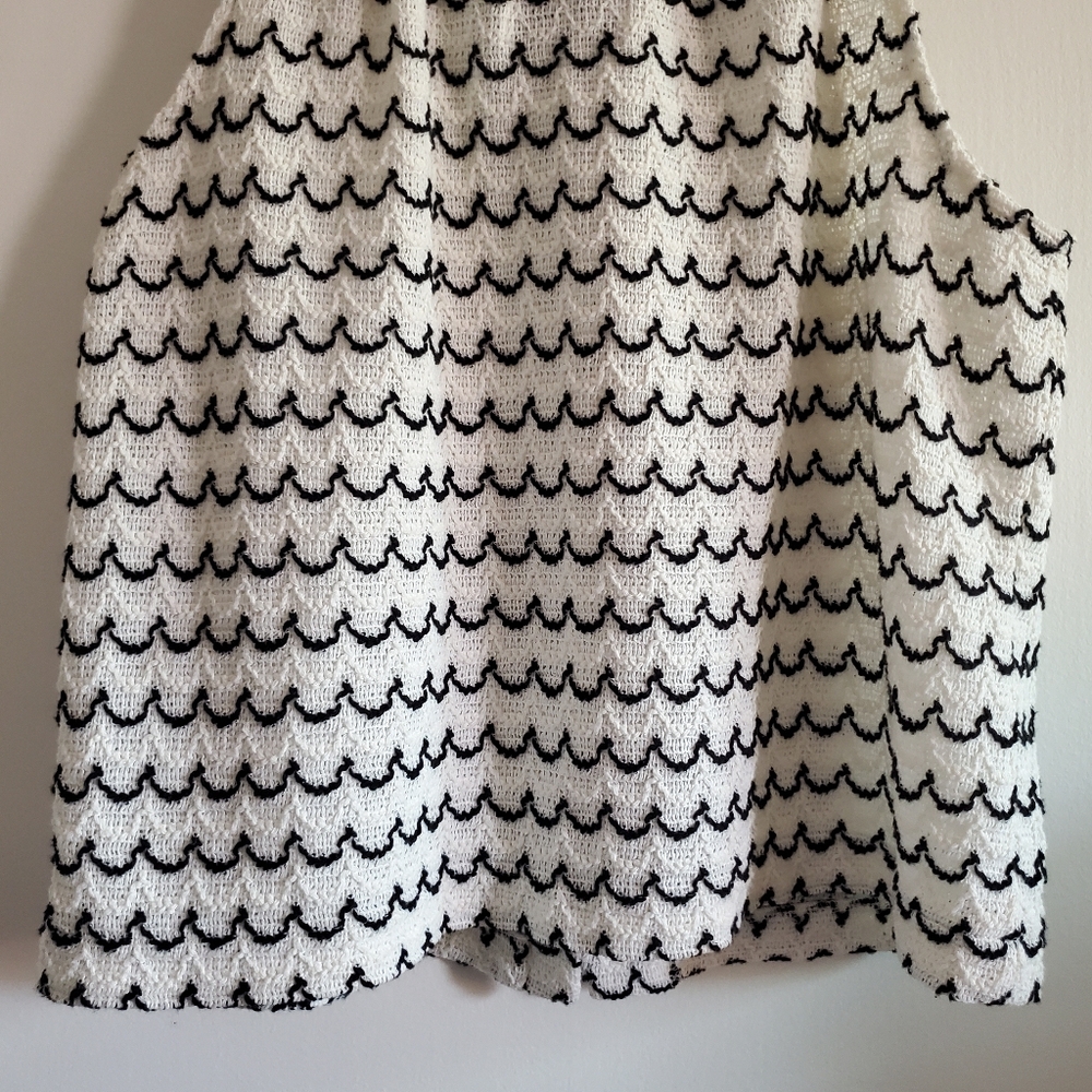 Madewell Texture And Thread Front Button Swing Ta… - image 8